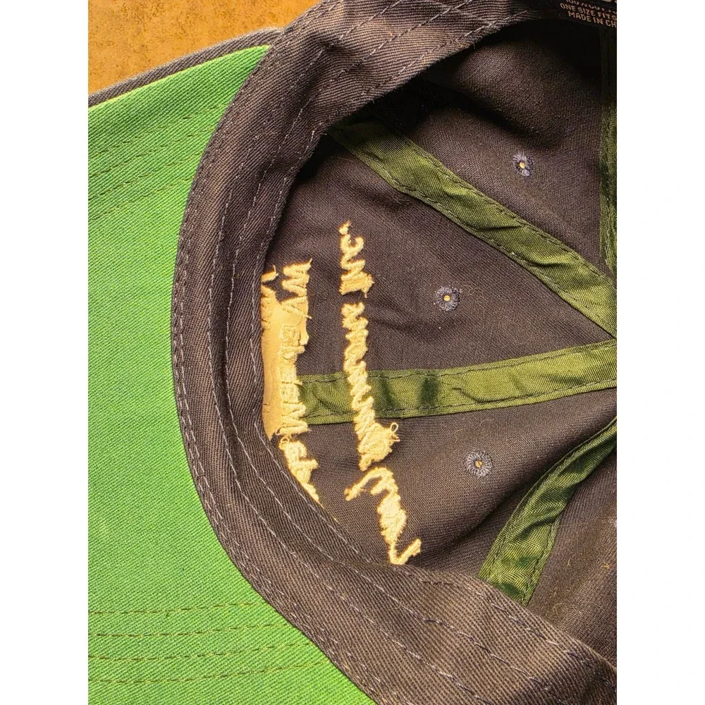 Hit Wear Larry Simmons Inc Honda Mazda VW Parkersburg WV Navy Blue Hat OSFM